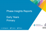 ETI corporate tile - Phase Insights Reports, Early Years, Primary.