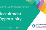 ETI Corporate tile - Education and Training Inspectorate Recruitment Opportunity.