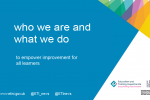 ETI corporate tile - who we are and what we do - to empower improvement for all learners.