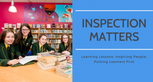 ETI Inspection Matters post-primary students.