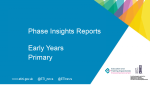 ETI corporate tile - Phase Insights Reports, Early Years, Primary.