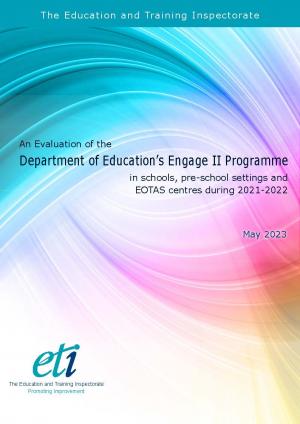 Front cover Engage II Programme evaluation report.